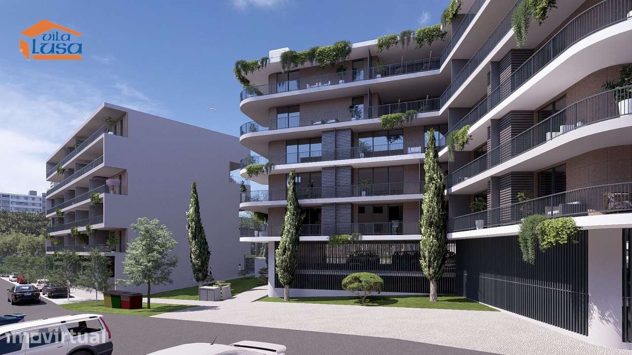 Armação de Pera T1 Novo 38 m2 varanda garagem e piscina na cobertura - Grande imagem: 5/28