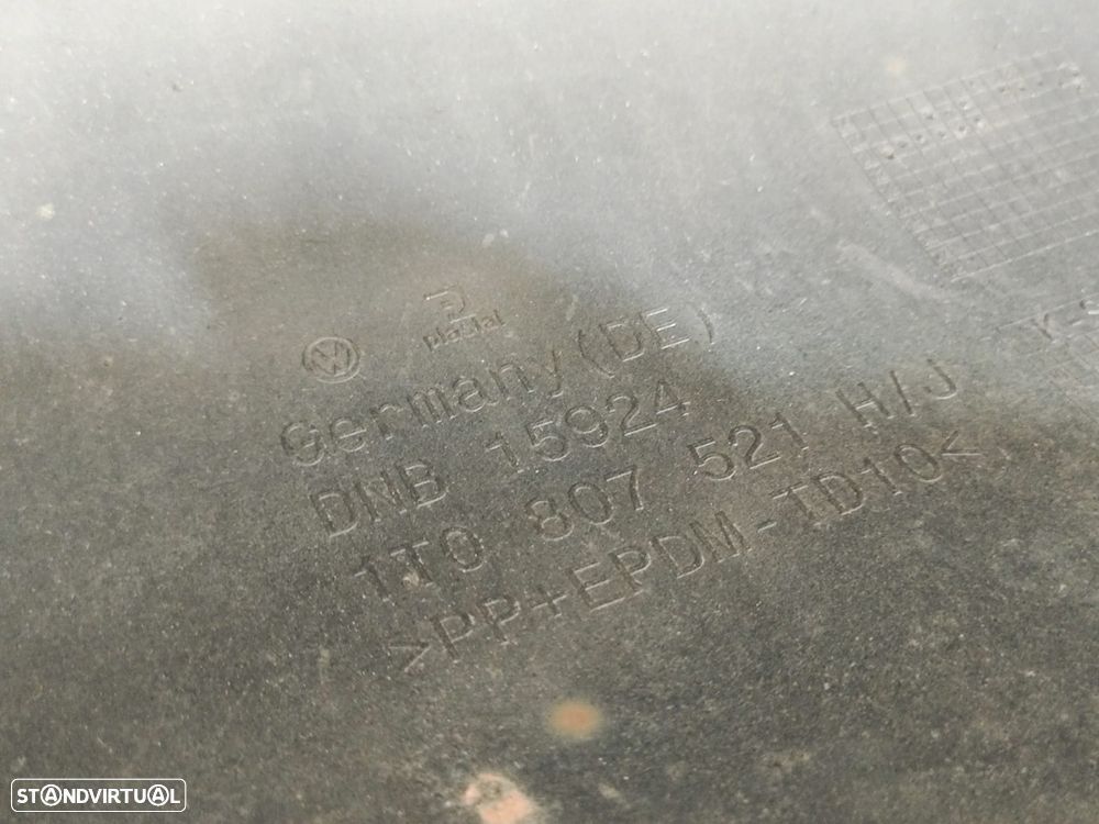 Parachoques Traseiro Tras Volkswagen Touran 1T3 2° Facelift com Sensores de Estacionamento Original - 9