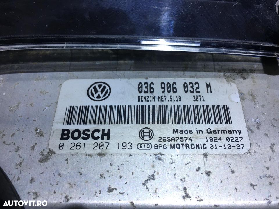 Kit Pornire Calculator Motor Seat Toledo 1.4 75cp 1998 - 2005 COD : 036 906 032 M / 036906032M / 0261207193 - 2