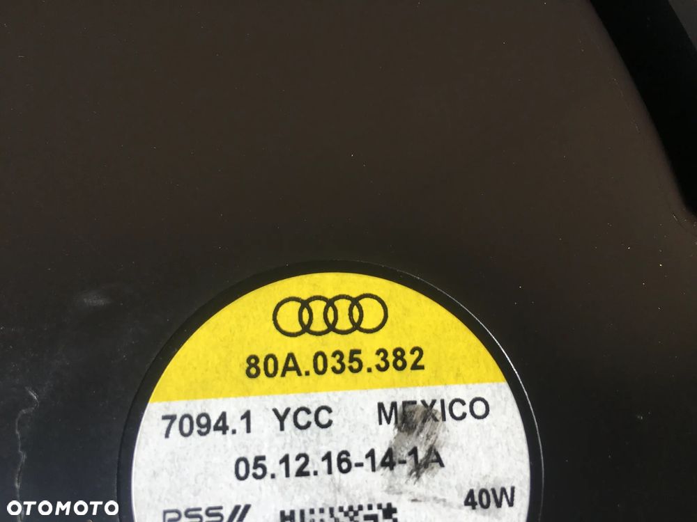 Audi Q5 80A Głośnik Głośniki Subwoofer 80A035382 80A035411 - 5