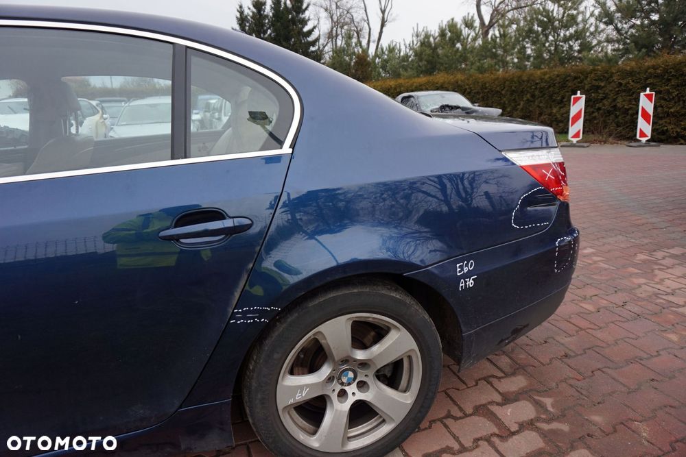 ĆWIARTKA BŁOTNIK TYLNY LEWY 5 A76 E60 LIFT LCI SEDAN 41217111319 BMW 2007-2010 - 2