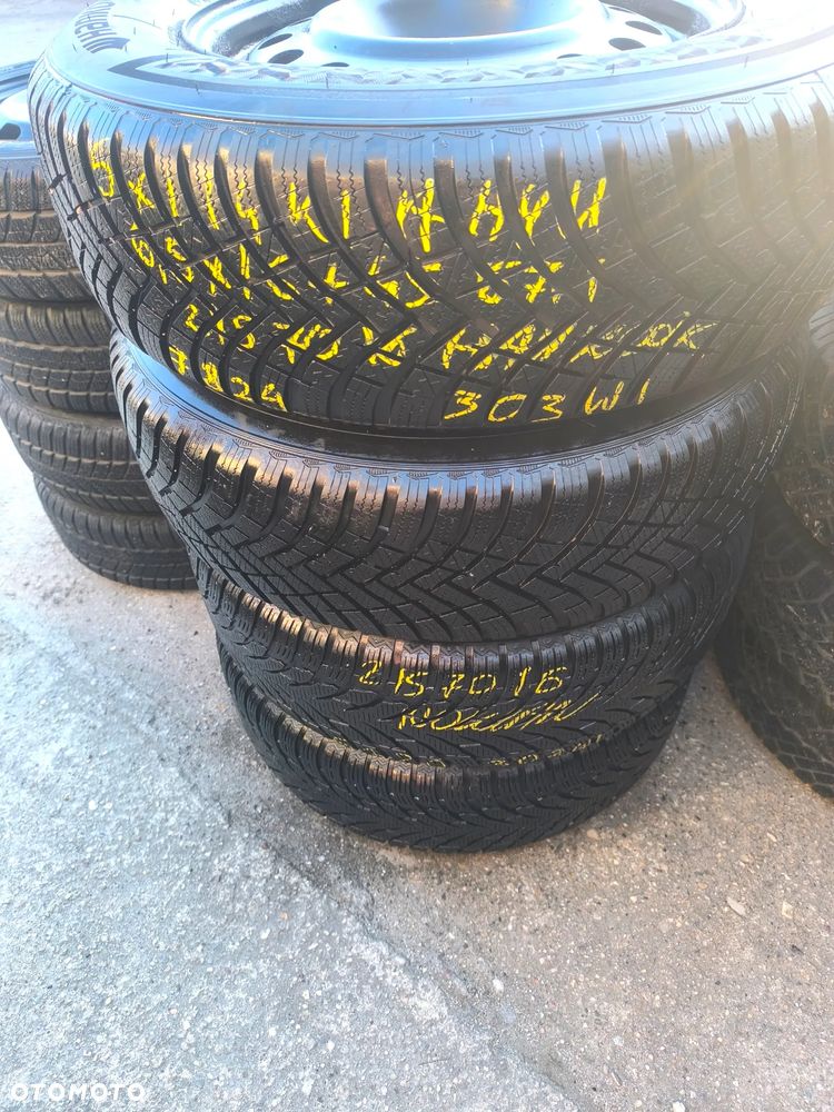215/70R16 100T Opony Zimowe Zima HANKOOK Winter I*CEPT RS3 8mm 24r. NOKIAN WR D3 SUV 5,5mm 20r. Legnica ALU-RAD  215/70 - 1