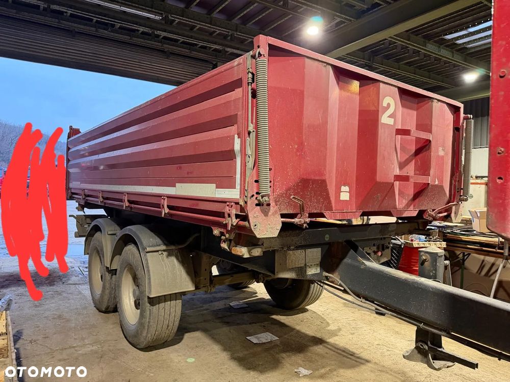 Schwarzmuller Tandem Europaletowy Wymiar Waga 4300 kg Spr z Niemiec - 2