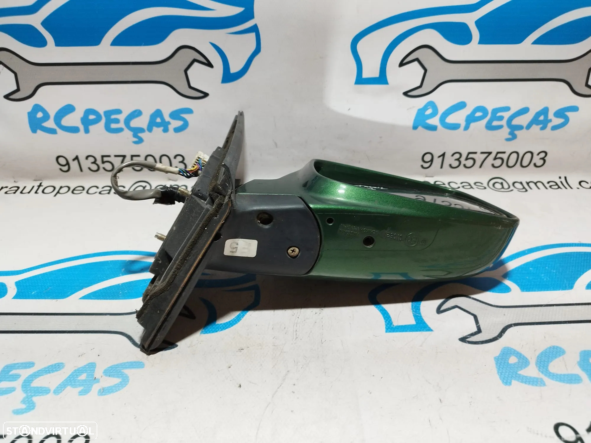 ESPELHO RETROVISOR DIREITO NISSAN XTRAIL X-TRAIL I 1 MK1 T30 96301EQ15C ELETRICO AQUECIDO ESPELHOS RETROVISORES - 6