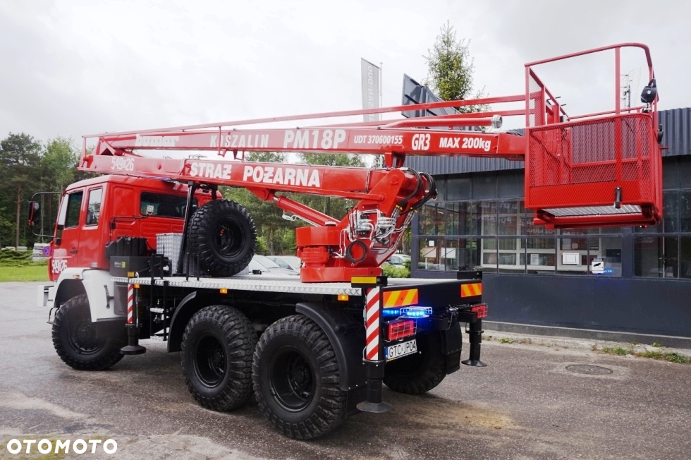 Star MAN 6x6 4x4 PODNOŚNIK PM 18 P podest 244 266 zwyżka - 12