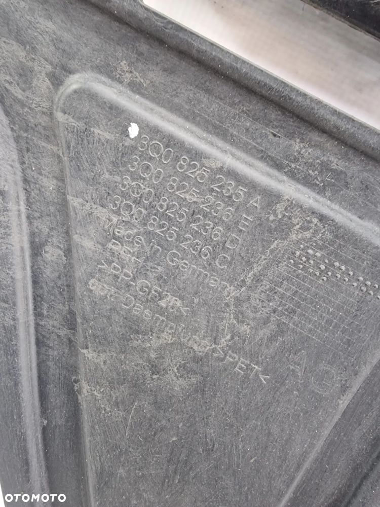 SEAT LEON 3 III , AUDI A3 8V / 8V0 , PASSAT B8 / ARTEON , PŁYTA / OSŁONA POD SILNIK , BENZYNA , NR 3Q0825235A , NR AUKCJI NSŁ438 - 9