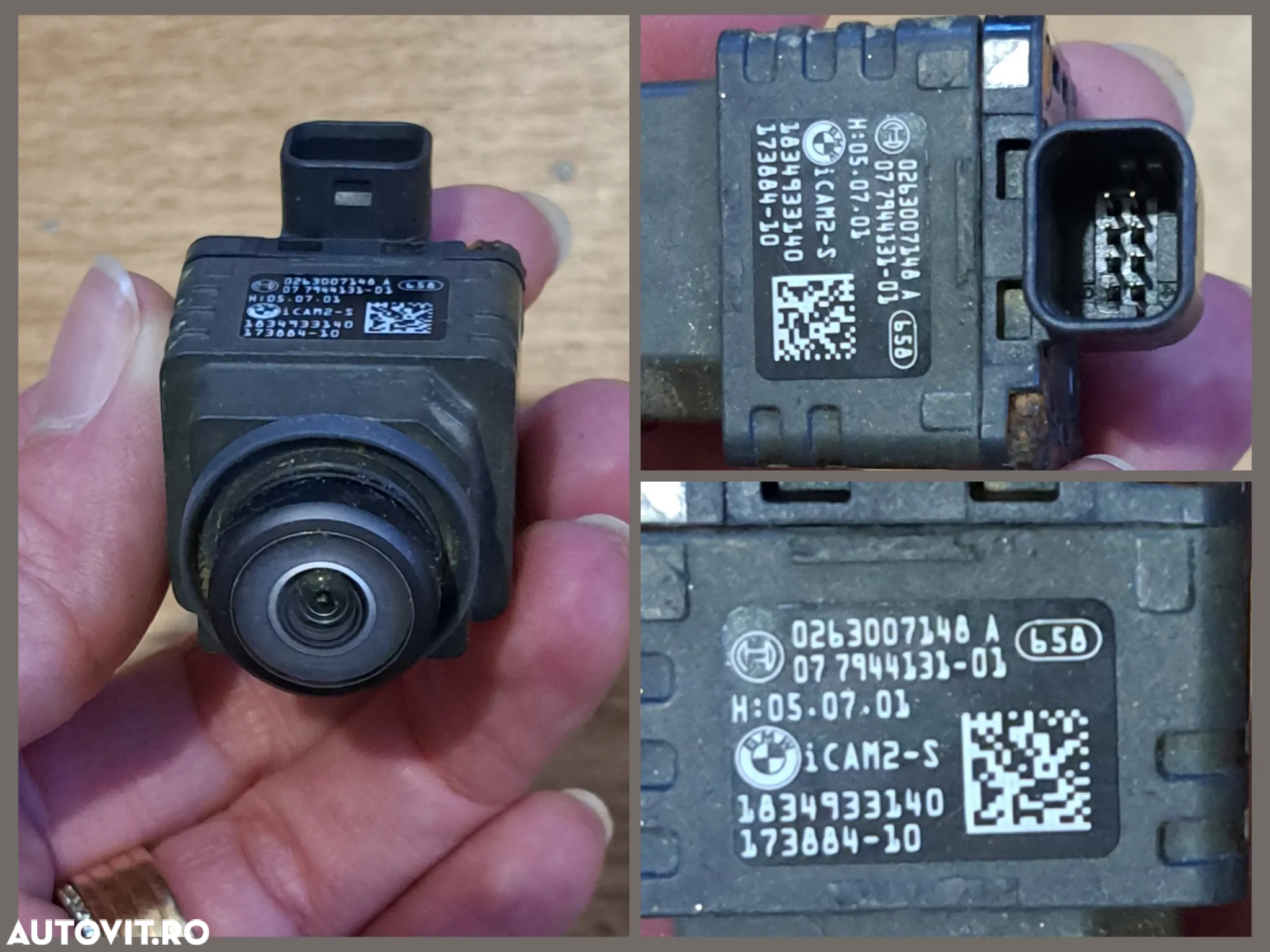 BMW Seria E F G Camera video kafas parbriz fata Camera marsarier Camera top view oglinda Camera surround view 360 F10 F11 F06 F13 F16 M F86 F01 LCI F02 LCI F26 E70 E71 G30 - 7