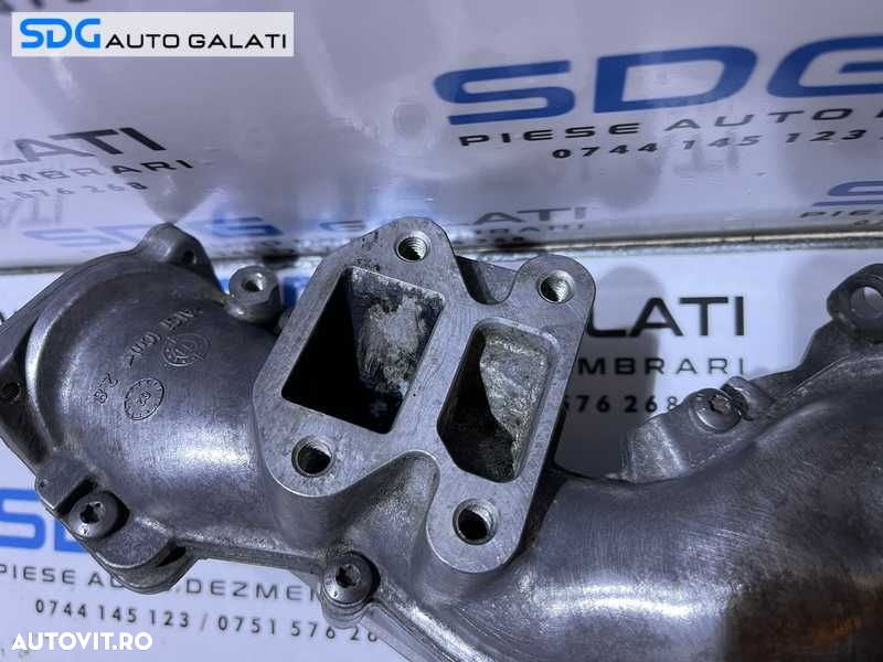 Cot Suport EGR Racord Galerie Admisie Opel Corsa D 1.7 CDTI 2006 - 2011 Cod 8973858235 - 5