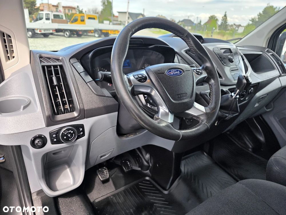 Ford TRANSIT 2,0 TDCI 130 KONNA DOKA BRYGADÓWKA 7 OSOBOWA SKRZYNIA KLIMA 147T/KM PRZEBIEGU GWARANCJA BLIŻNIAKI DO 3,5T - 13