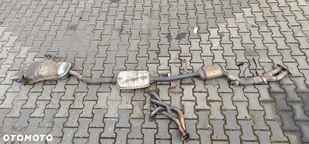 WYDECH BMW E46 2.0 BENZYNA KATALIZATOR 7523729 SONDY KOLEKTOR WYDECHOWY