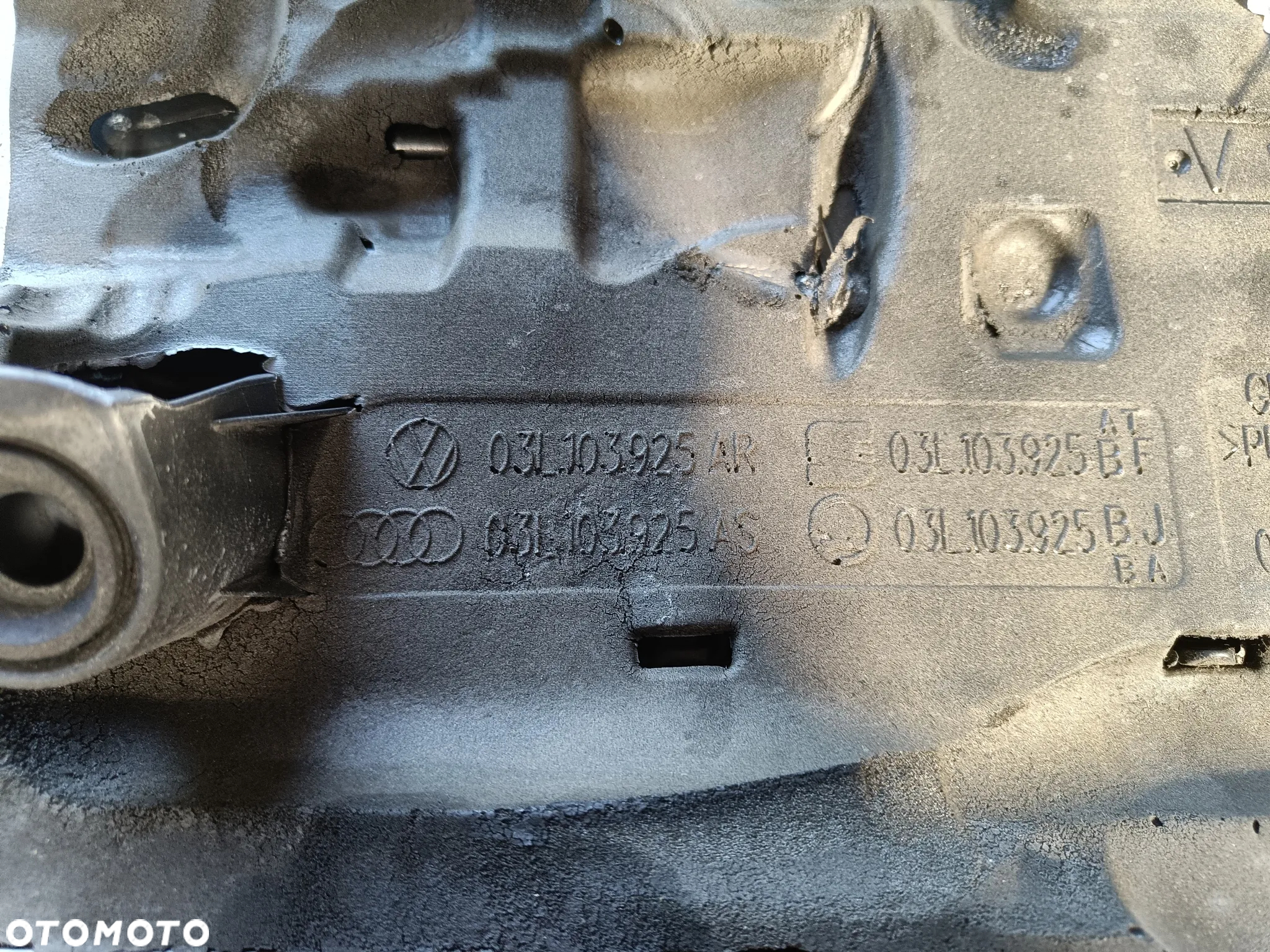 Górna Osłona Silnika Audi A3 A1 1.6 TDI Pokrywa Na Silnik 03L103925AS - 7