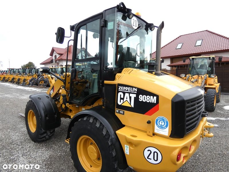 Caterpillar CAT 908M Z Niemiec / 3.372mtg po serwisie / Super Stan / - 19