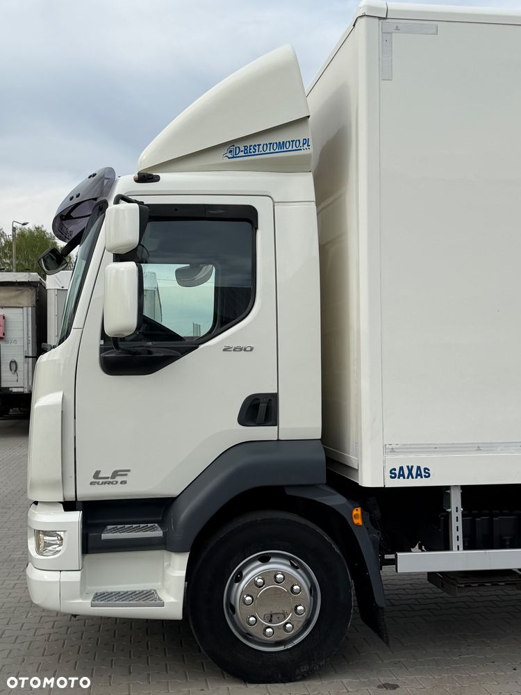DAF LF 280 / KONTENER / WINDA / AUTOMAT / 18 EUROPALET / EURO 6 / 490 TYŚ KM / 8 990 KG ŁADOWNOŚCI / 2016 - 7