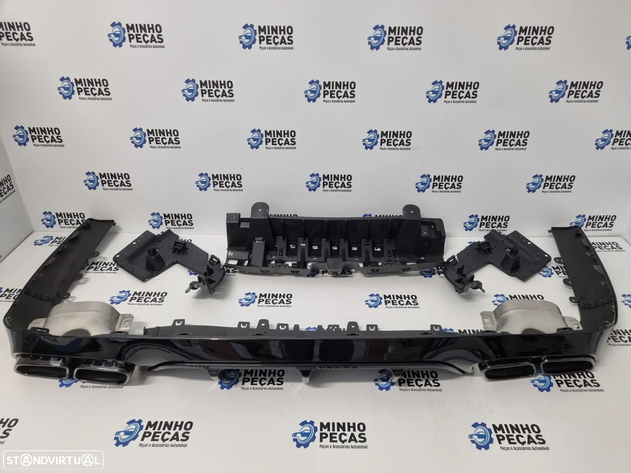 Difusor Traseiro Mercedes Class E W213 (C238) Look E63 AMG - 8