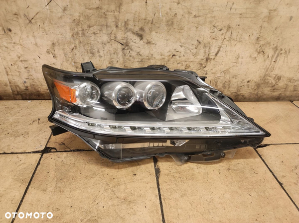 Lampa reflektor prawy przód xenon led Lexus RX III 3 Lift