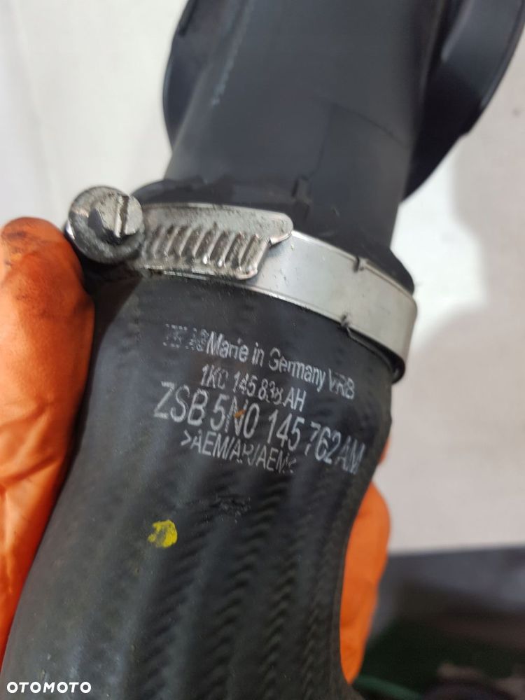 przewód rura intercoolera 1k0145770ae vw seat skoda audi 2.0 tdi cfg - 7