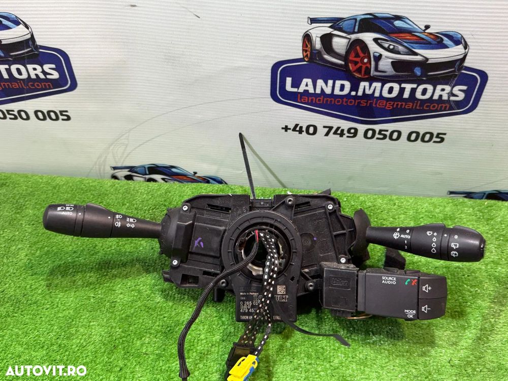 ANSAMBLU MANETE COMENZI VOLAN + SPIRA RENAULT CLIO IV 2015 1.0 BENZINA TCE COD OEM 479457095R 255675887R 2012-2019 - 4