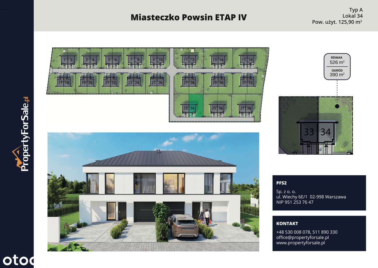 Miasteczko Powsin | Etap IV | Dom 34 - Pełny obrazek: 4/14