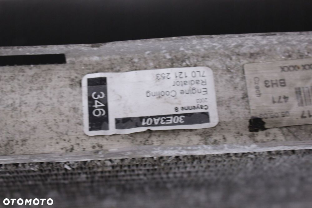 TOUAREG CAYENNE 3.2 4.2 CHŁODNICA WODY 7L0121253 # - 4