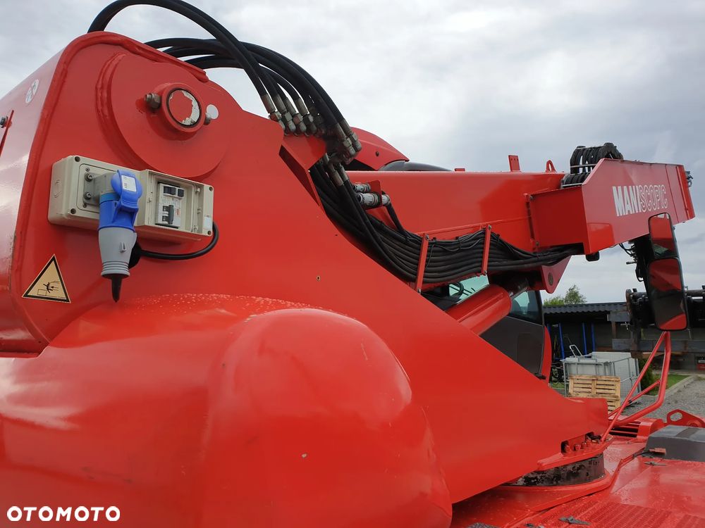 Manitou MRT ROTO 2150 Privilege KOSZ/WIDŁY/PILOTY SPROWADZONA PIĘKNY STAN - 8