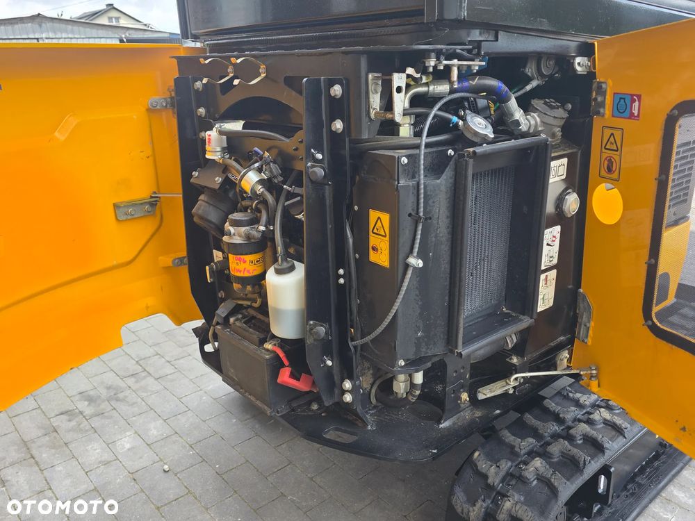 JCB JCB 16 C-1 mini koparka 3 łyżki szybkozłącze 19c1 sprowadzona 8018 serwisowana - 9