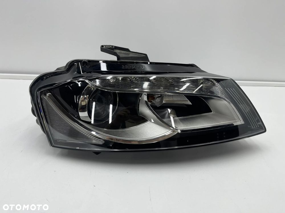 Lampa reflektor Audi A3 8p LIFT 08-13r. PRAWA przednia Bi-xenon + LED Europa oryginał prawy przód 8p - 1