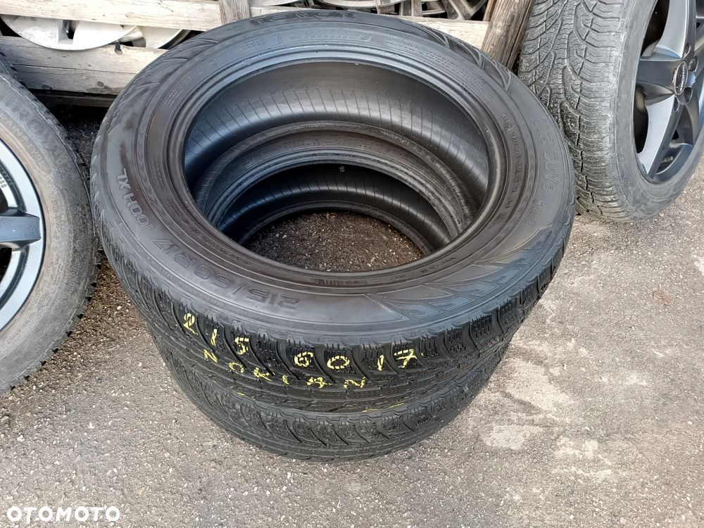 215/60R17 Opony Zimowe Zima NOKIAN WR SUV3 HANKOOK WINTER I*CEPT EVO 5,5mm Legnica ALU-RAD 215/60 - 8
