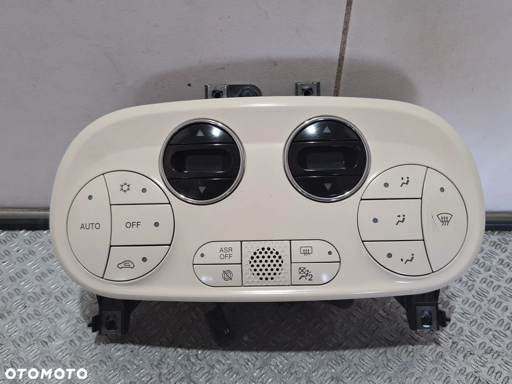 Panel klimatyzacji climatronic Fiat 500 rok 2024 nr 735629318 - 1