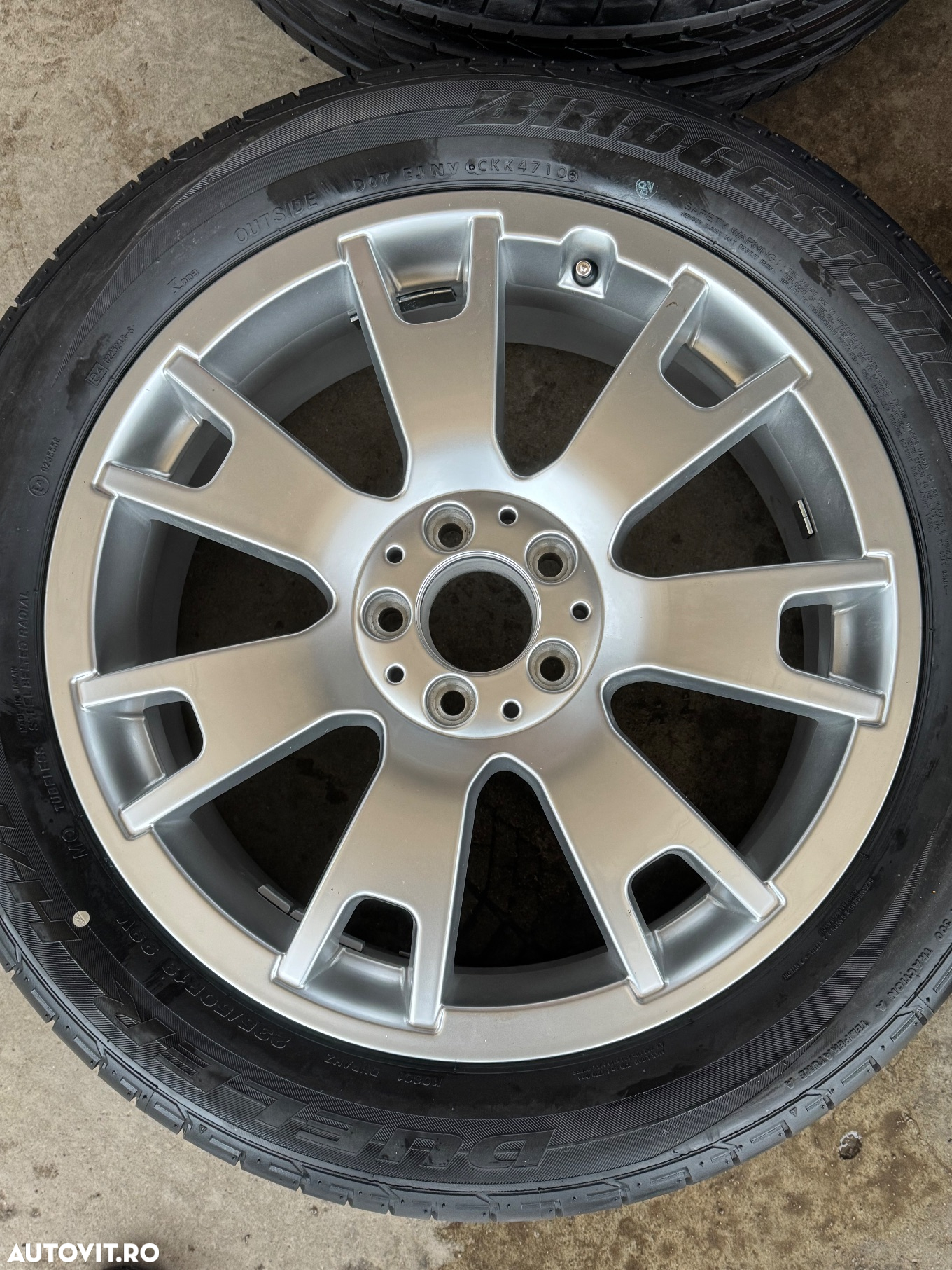 Vând jante originale Mercedes GLK pe 19” noi cu anvelope noi - 2