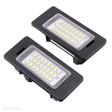 Set Lampi LED numar inmatriculare pentru BMW E90 E91 E60 E61 X5 X6 E39 - 3