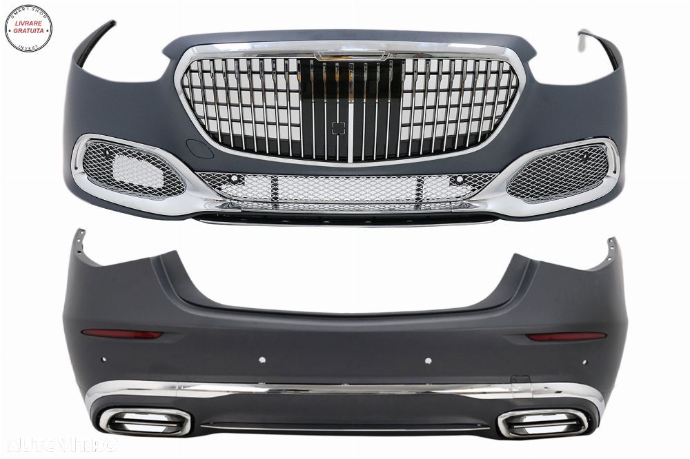Pachet Exterior Mercedes S-Class W223 Limousine (2020-up) M-Design- livrare gratuita - 1