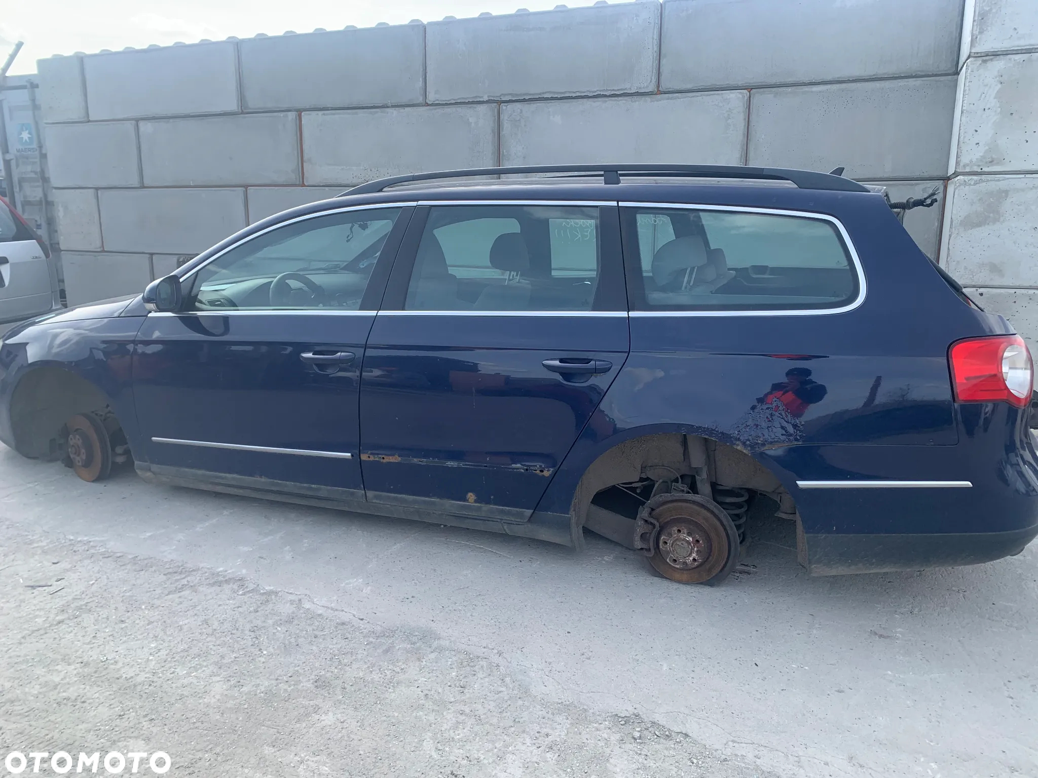 PASSAT B6 2007 1.9 BLS  *SAMOCHÓD NA CZĘŚCI* 26 LAMPA LUSTERKO DRZWI MASKA KLAPA BELKA ZDERZAK BŁOTNIK PRAWA LEWA PRZÓD TYŁ - 3