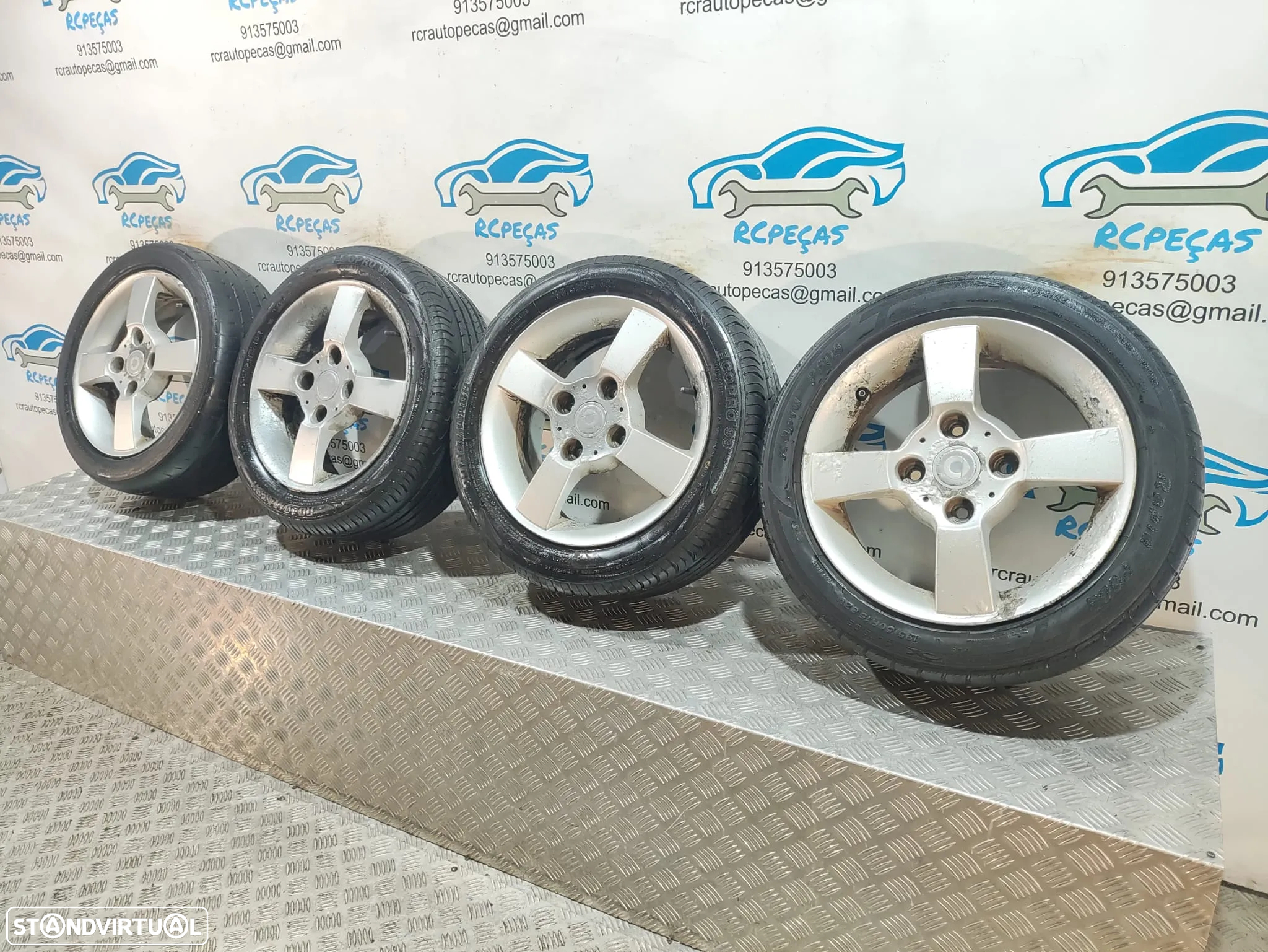 - Jantes 15 Originais SMART FORFOUR 454 6J ET46 4x114,3 - 8