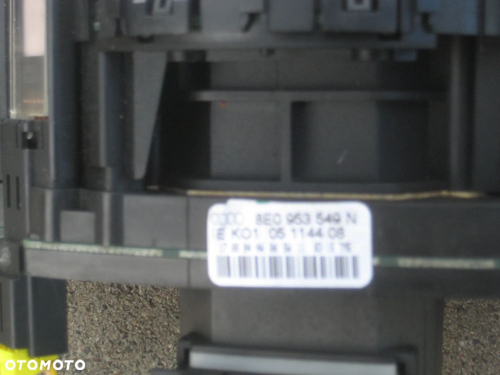 audi a4 b6 02-05r małysz przełącznik wycieraczek tempomat manetki taśma 8e0953549n - 6