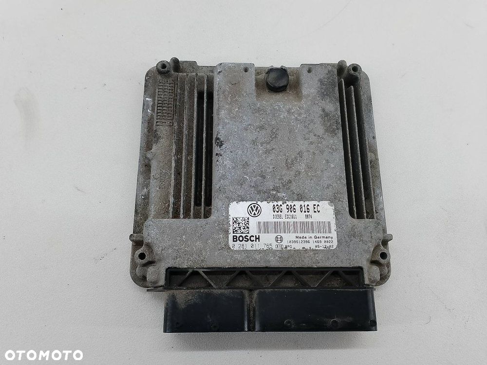 KOMPUTER, STEROWNIK SEAT LEON II 03G906016EC  0281011765 2.0 TDI - 1