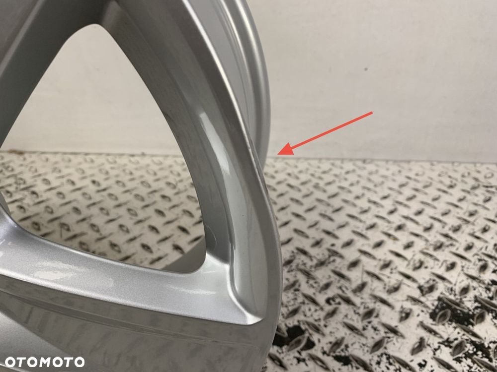 NOWA ORYGINALNA ALUFELGA FELGA ALUMINIOWA JEEP COMPASS 7,0x17 5x110 ET37,5 52154391 - 6