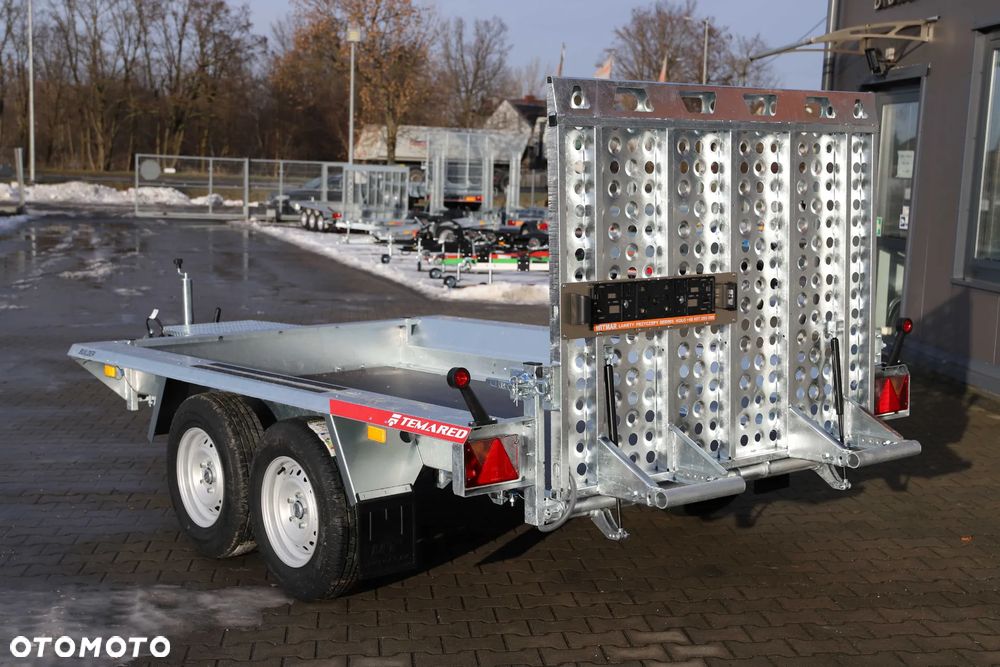 TEMARED /MARTZ  BUILDER 3 3015/2 S 2,7T Koła 185R14C , 300x150cm DMC 2700kg Z TRAPEM WJAZDOWYM - 3