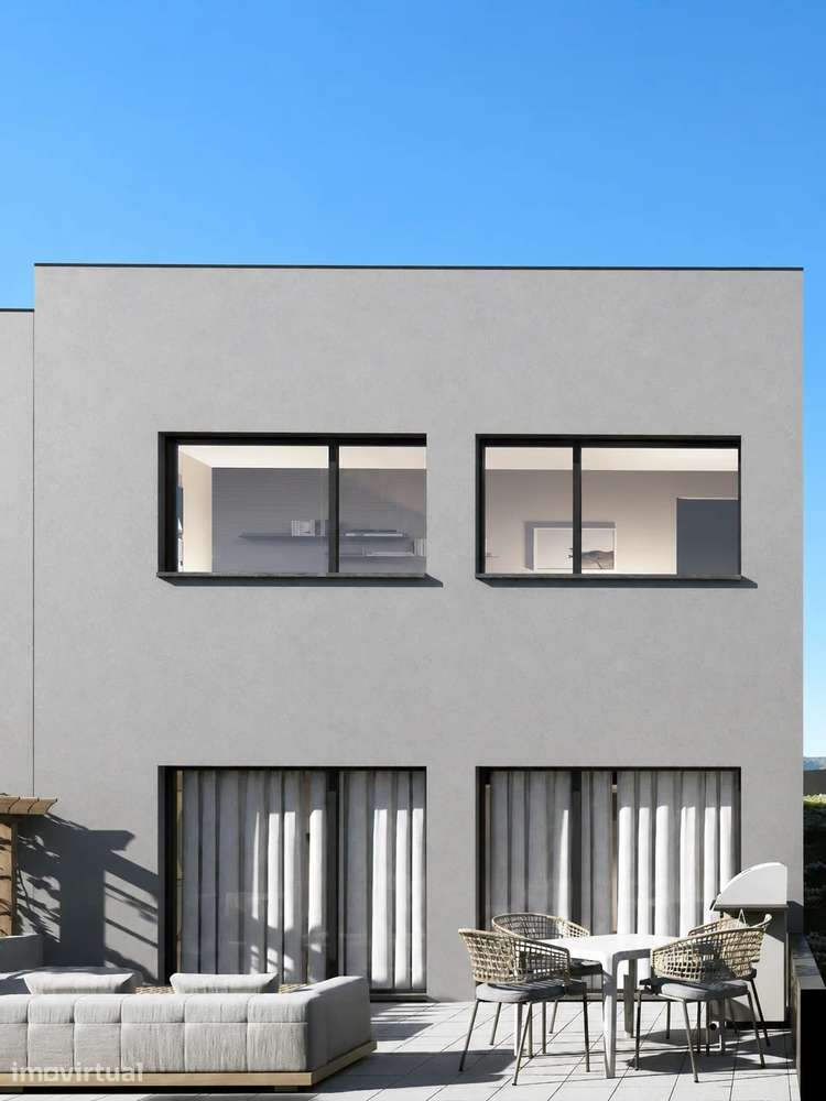 Moradia T3 de Arquitetura Moderna com Jardim e Garagem de 85 m² – Arco - Grande imagem: 3/27