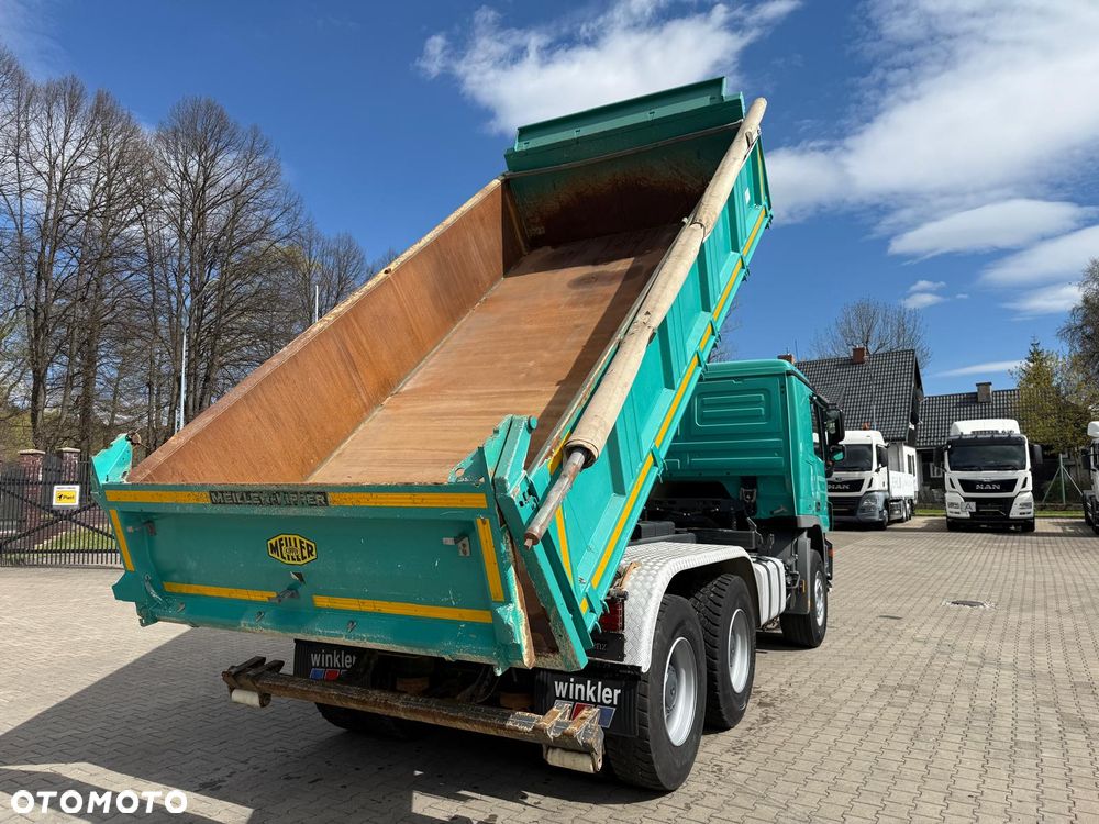 Mercedes-Benz 2644 ACTROS MP3 wywrotka 6x4, płyta pług, BORDMATIC - 9
