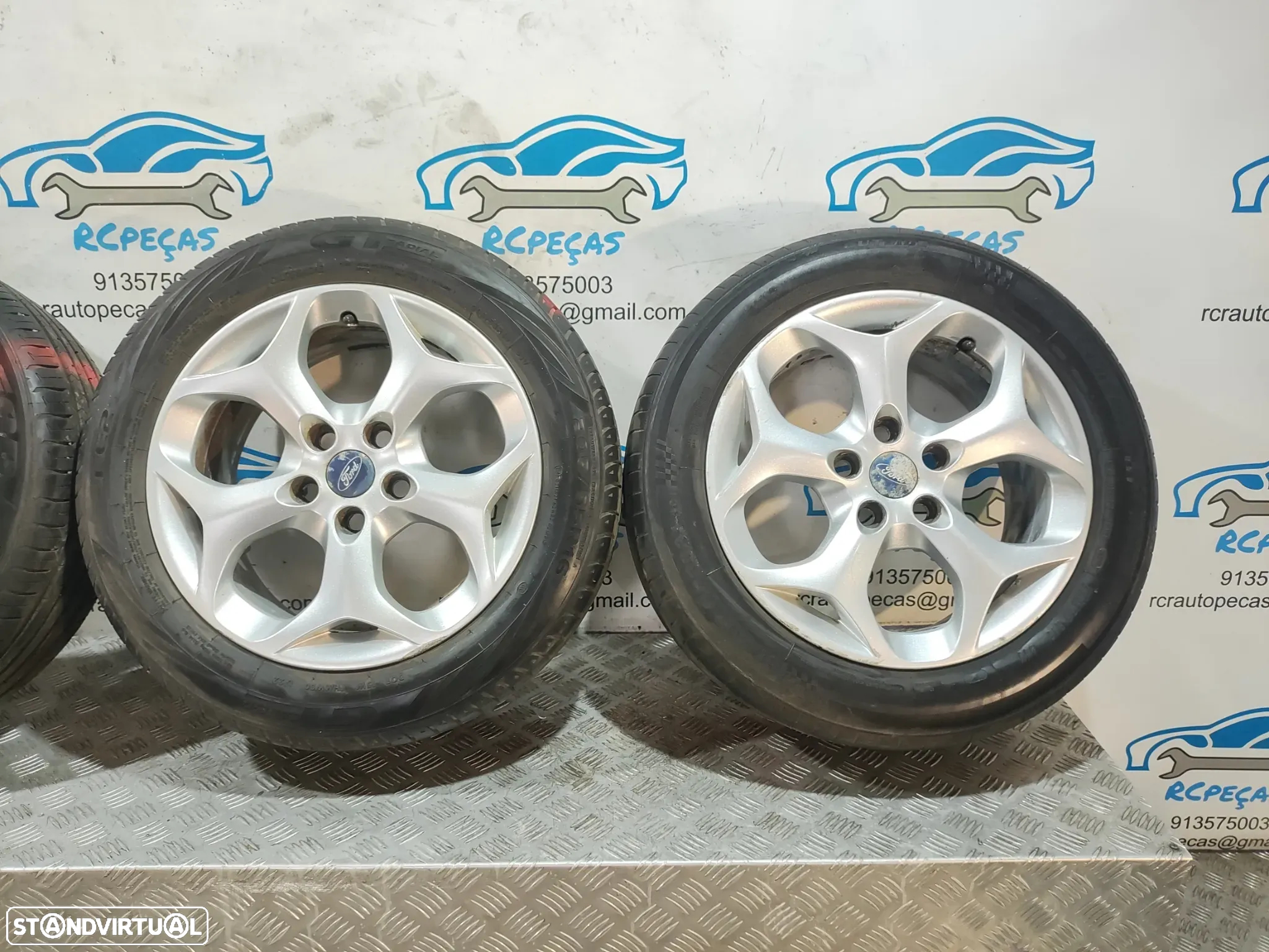 Jantes 16" Ronal | Ford - C-Max - ORIGINAIS - 7J | ET50 | 5x108 - 16 Polegadas | 7M5J-1007-AA | 7M5J1007AA | 205 55 16 - 4