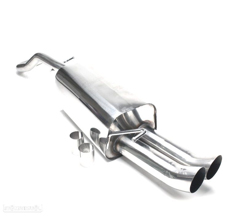 PANELA DE ESCAPE PARA VOLKSWAGEN VW NEW BEETLE 09/1996- INOX DTM X2 - 1