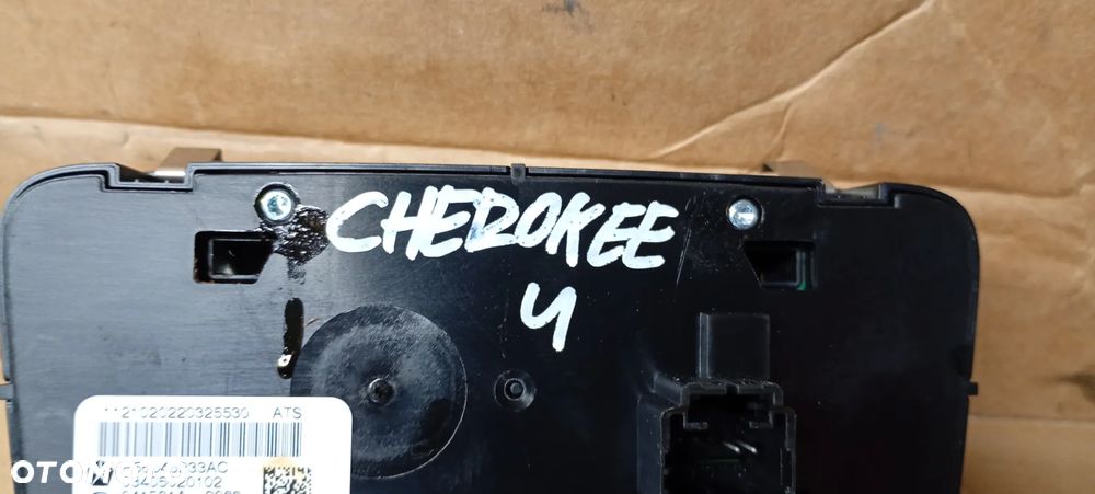 Panel sterowania przełączniki regulacji zawieszenia napędu Jeep Grand Cherokee WK2 P56046233AC - 8