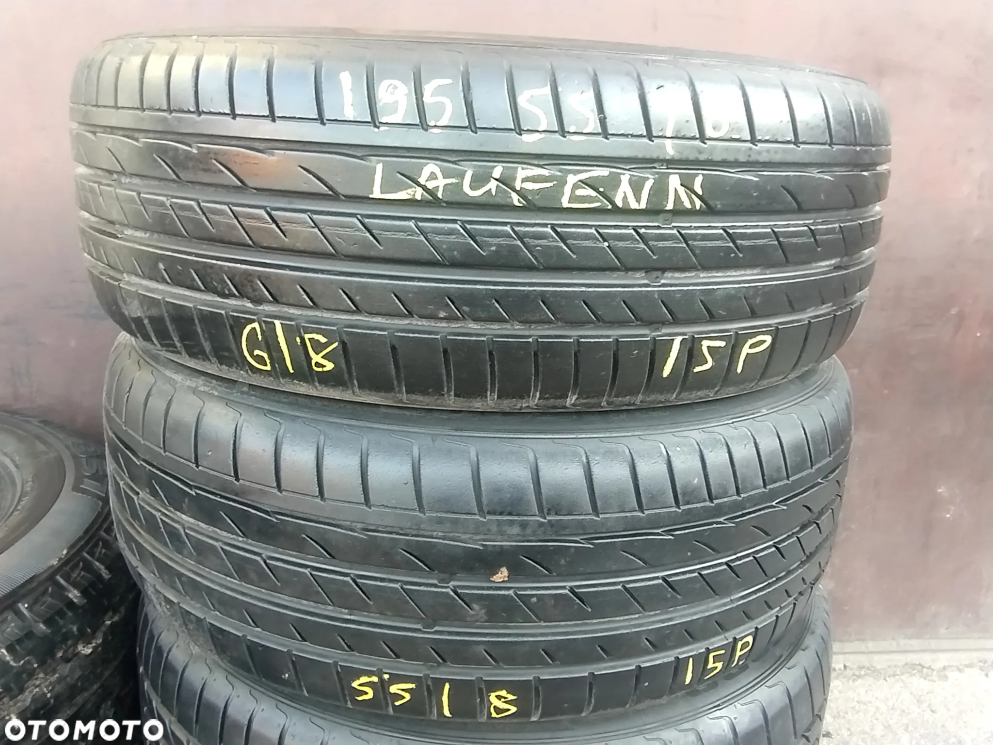 195/55R16 87H Opony Letnie Lato LAUFENN S FIT EQ 6mm Legnica ALU-RAD 195/55 - 2