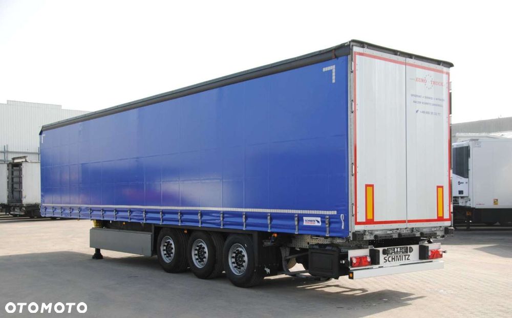 Schmitz Cargobull SCS kurtyna, podnoszona oś - 6