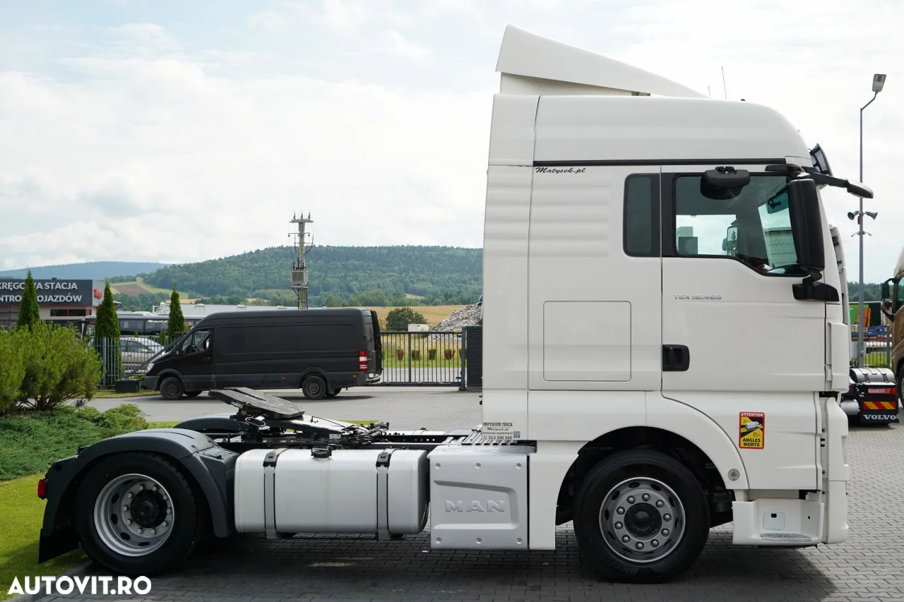 MAN TGX 18. 460 / MEGA / PLATĂ JOSĂ / ȘA REGLABILĂ / ANVELOPE 100% / NAVIGAȚIE / CONTRACT DE SERVICE POST-SERVICE - 8