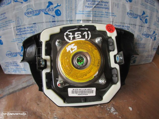Airbag Condutor 96879041A  CHEVROLET AVEO 2010 1.23 GPL 84CV 5P PRETO - 2