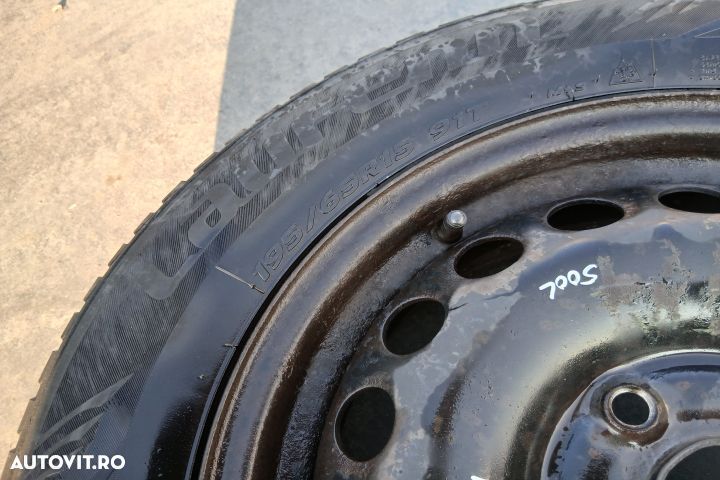 Jante tabla cu anvelope 15 - set 195/65 R15 KBA43929 6JX15H2 ET47 195 - 5