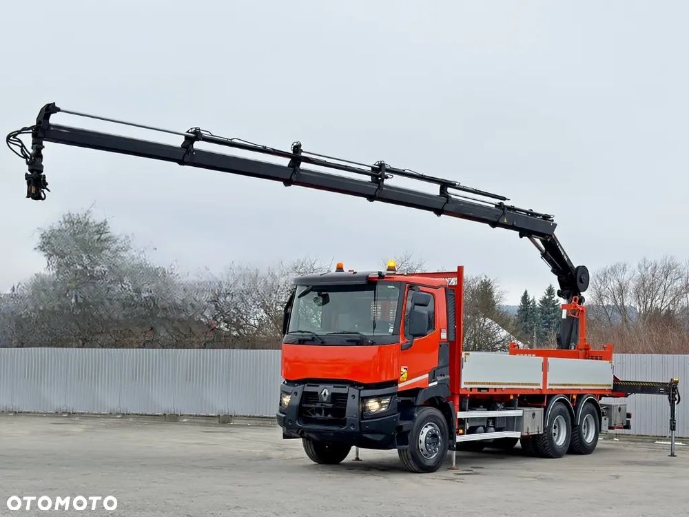 Renault C 430 * SKRZYNIA 6,15 m * HIAB X-HIDUO 188 ES-5 + PILOT/ 6x4 - 2
