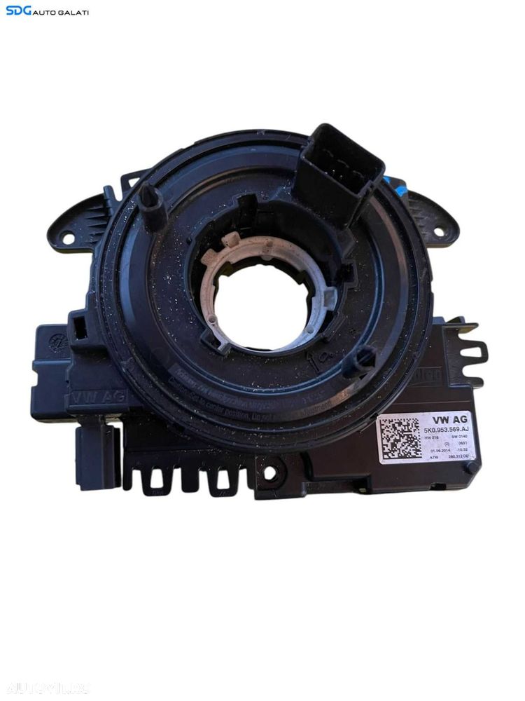 Spira Spirala Panglica Banda Volan Skoda Octavia 2 2008 - 2015 Cod 5K0953569AJ [B3743] - 1