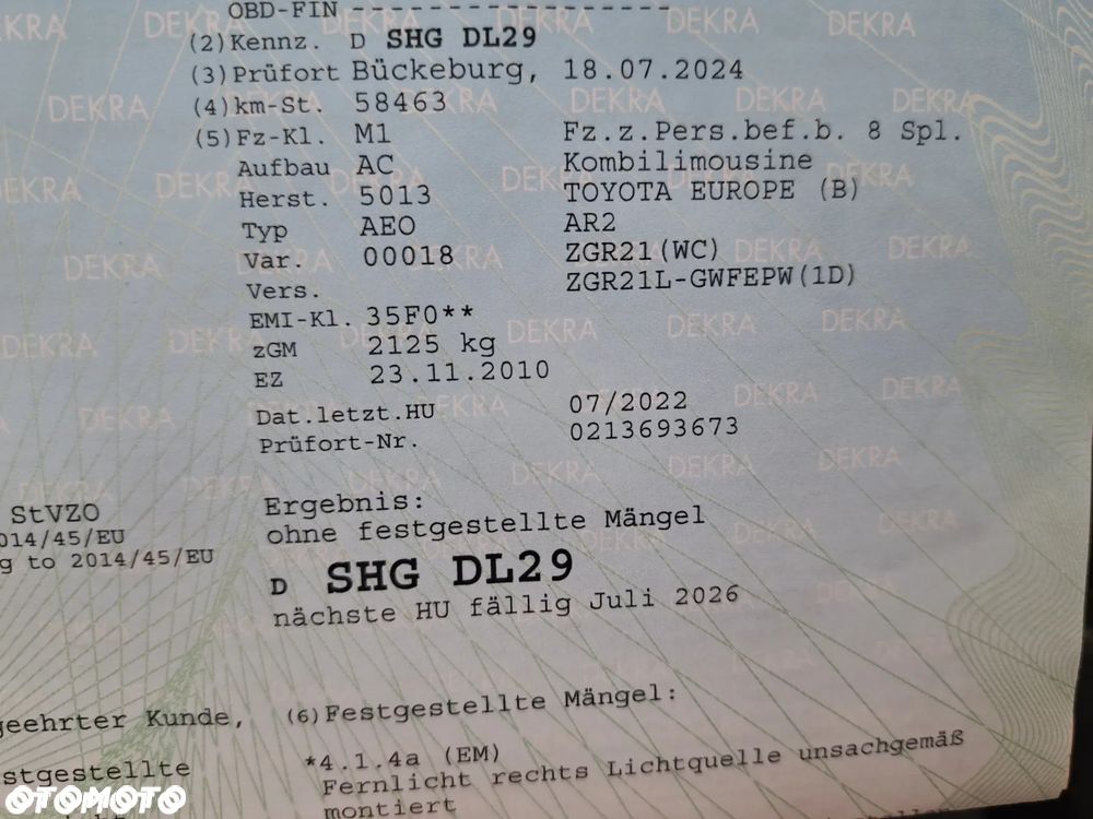 Toyota Verso 1.8 5-Sitzer Edition S+ - 7